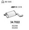 ASSO 34.7022 End Silencer